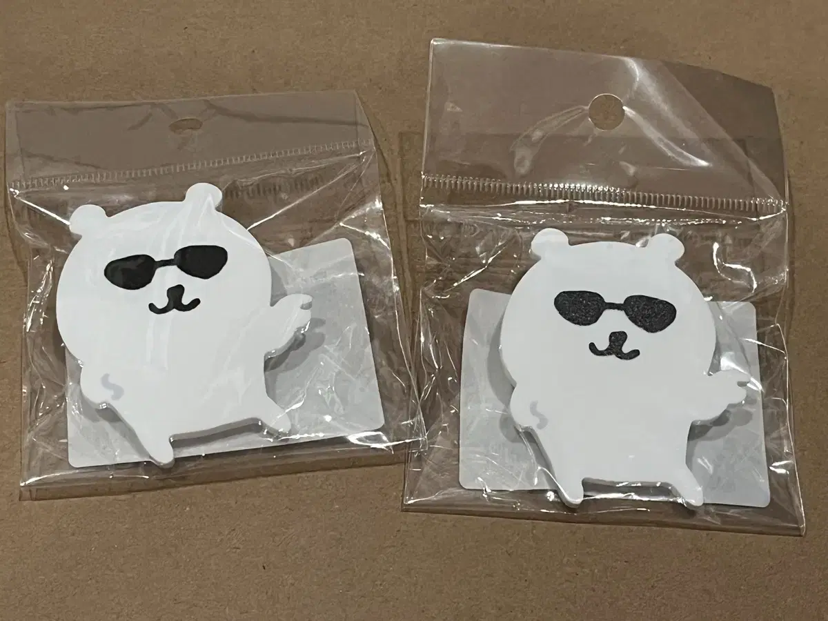 담곰이 농담곰 나가노마켓 아크릴 뱃지 아크릴클립 선글라스